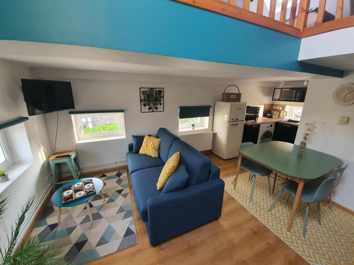 Appartement Scandy En Centre Ville Honfleur Avec Parking Buitenkant foto
