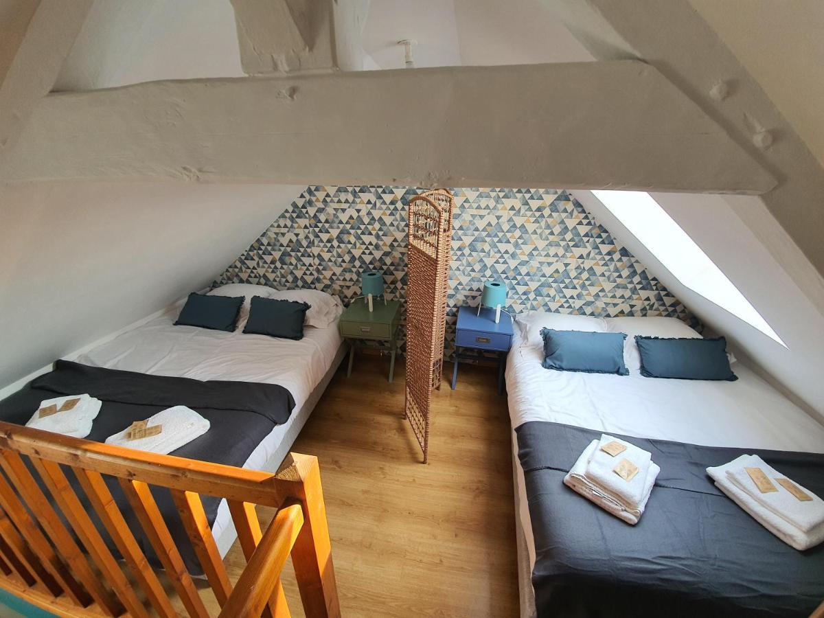 Appartement Scandy En Centre Ville Honfleur Avec Parking Buitenkant foto